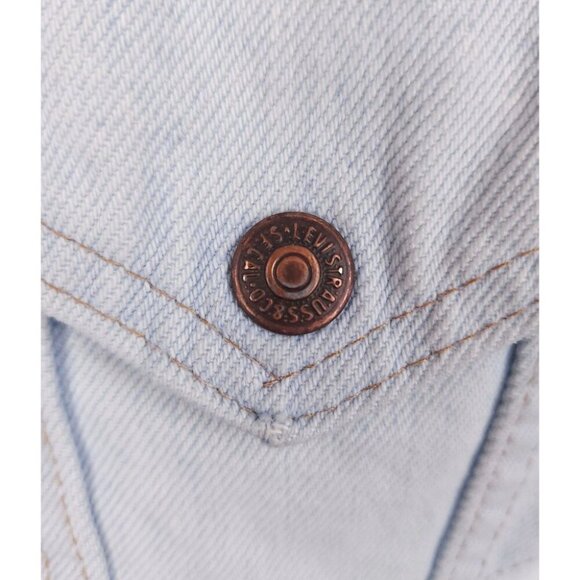 NotSoNormal Look Inside Faux Shearling Denim Jacket M Mens NSN $487 - Picture 6 of 16